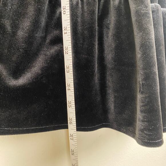 Tuckernuck Velvet Kenzo Dress Size S Black Preppy Holidays Party Pomander Place - Picture 14 of 14